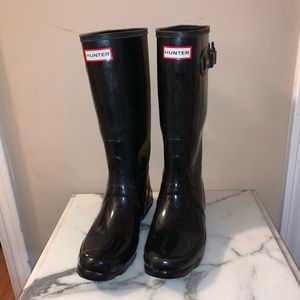 Hunter Rain Boots (wide calf)
